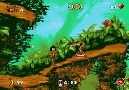 DAS DSCHUNGELBUCH screenshot 3 for Sega Mega Drive